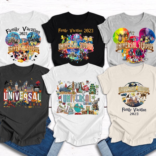 Universal Studios Shirt, Disney Shirt, Disney Vacation Shirt, Disney World Shirt, Family Trip Shirt, Disneyland Shirt, Universal Family Tee