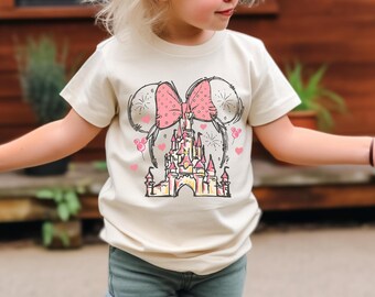 Disney Minnie Mouse Castle Shirt, Magic Kingdom Family Shirt, Vintage Disney Shirt, Disneyland Shirt, Magical Kingdom