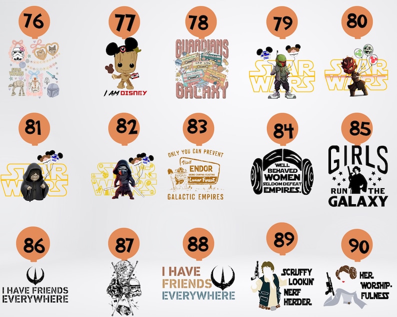 Disney Star Wars Characters Shirt, Star Wars Family Matchings Shirts, Star Wars Shirt For Group, Disney Shirt, Star Wars Schematic Shirt Bild 8