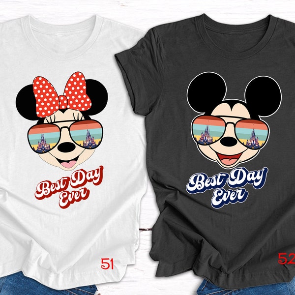 Best Day Ever Shirt, Disney Shirt, Disney Matching Shirts, Disney Trip Shirt, Disney Vacation Shirt, Disney Family Shirts, Mickey Shirt