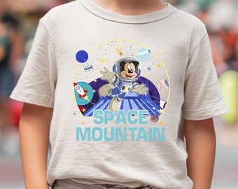Space Mountain Shirt, Mickey T-Shirt, Disney Shirt, Disneyland Shirt, Mickey Mouse Shirt, Disney Vacation Shirt, World Tour