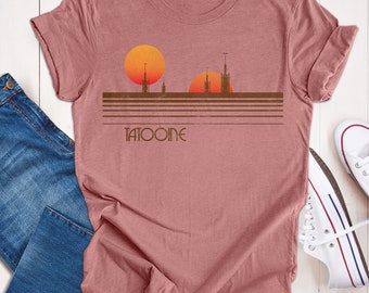 Star Wars Tatooine Planet Tee, Mustafar Star Wars Shirt, Star Wars Shirt Men, Galaxy Tee ,Disney Star Wars Shirt, Star Wars Schematic Shirt
