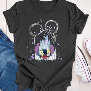 Stitch Shirt, Disney Glasses Tee, Disney Stitch Shirt, Stitch Disneyworld Shirt, Disney Vacation Shirts, Disney Castle Shirt, Magic Kingdom