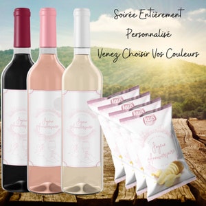Etiquette bouteille, Anniversaire personnalisé 30ans 40 ans 50ans, Anniversaire personnalisé, Soirée personnalisée,