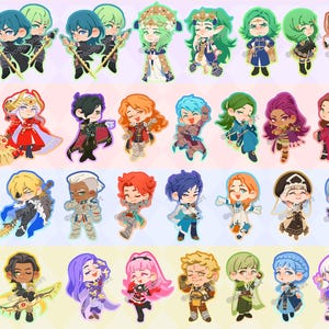 FE3H Acrylic Charms | NEW DESIGNS ADDED