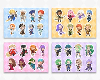FE3H Video Game Vinyl Sticker Sheets