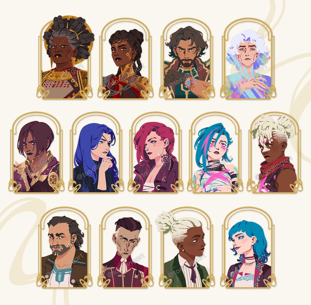 Champion Portrait Acrylic Charms