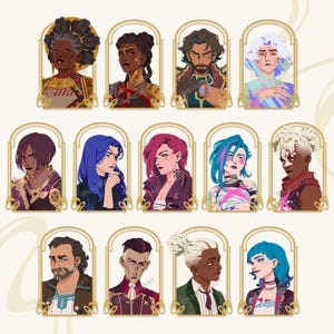 Champion Portrait Acrylic Charms