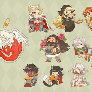 PREORDER DunMesh Acrylic Charms zdjęcie 1