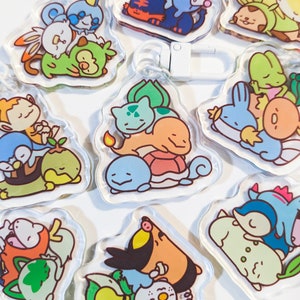 Acrylbedels Sleepy Starters