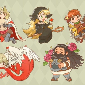 PREORDER DunMesh Acrylic Charms image 2