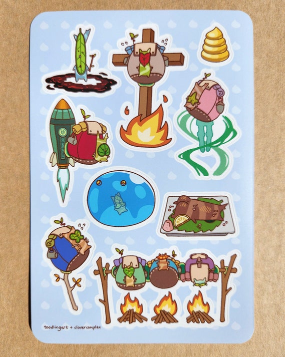 Korok Torture Vinyl Sticker Sheets | 4x6 Inch - Etsy