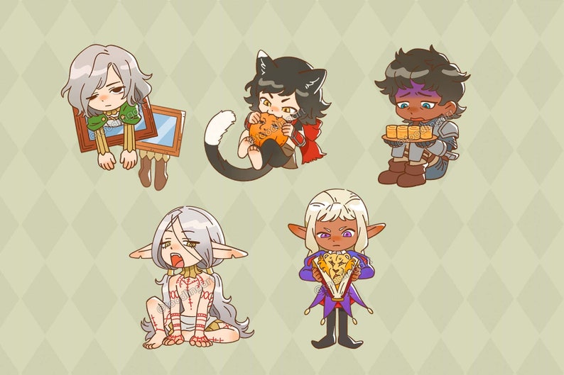 PREORDER DunMesh Acrylic Charms zdjęcie 3