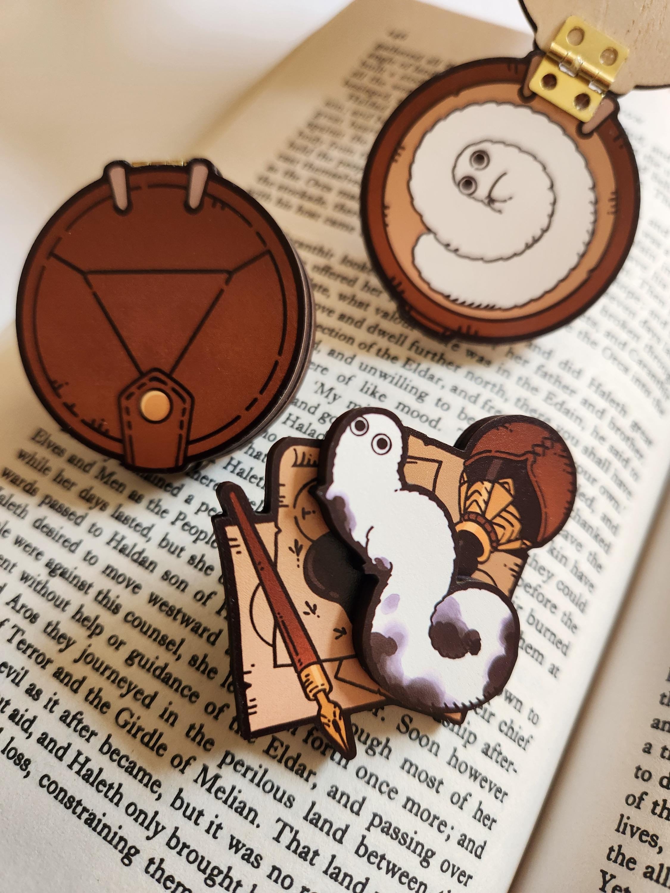 WHA Brushbug Brushbuddy 3D Hinge Wooden Pins - Etsy