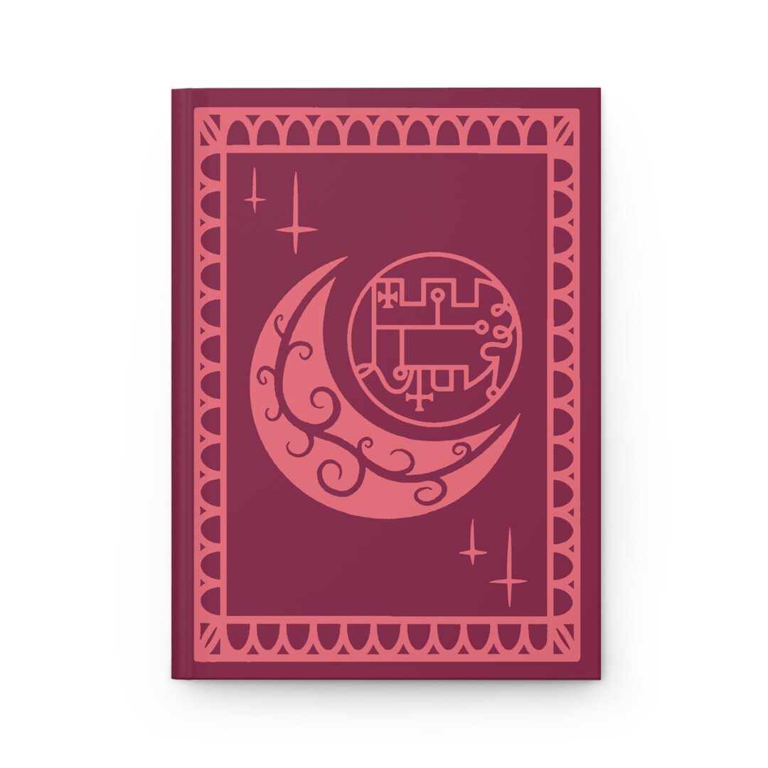 Pink Stolas' Grimoire Cosplay Notebook Journal Hardcover Journal Matte ...