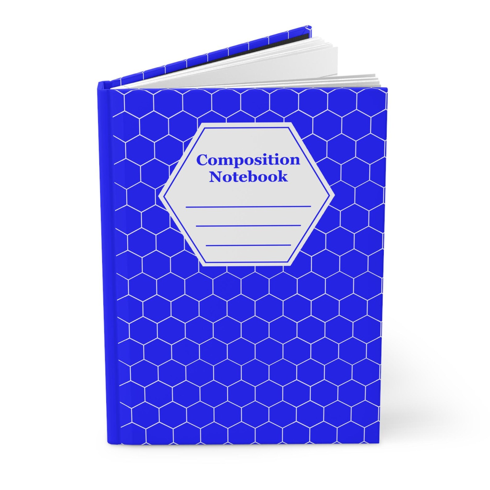 Blue Honeycomb Composition Notebook Honey Composition Notebook Cute ...