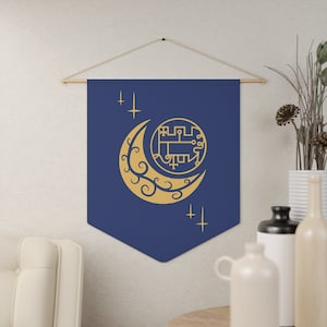 Stolas Grimoire Wand Kunst Wimpel