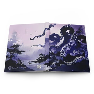 Tentacle Lovecraftian Cosmic Horror Hardcover Journal Matte