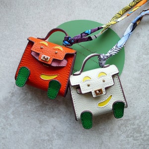 Hermes bag keychain best sale