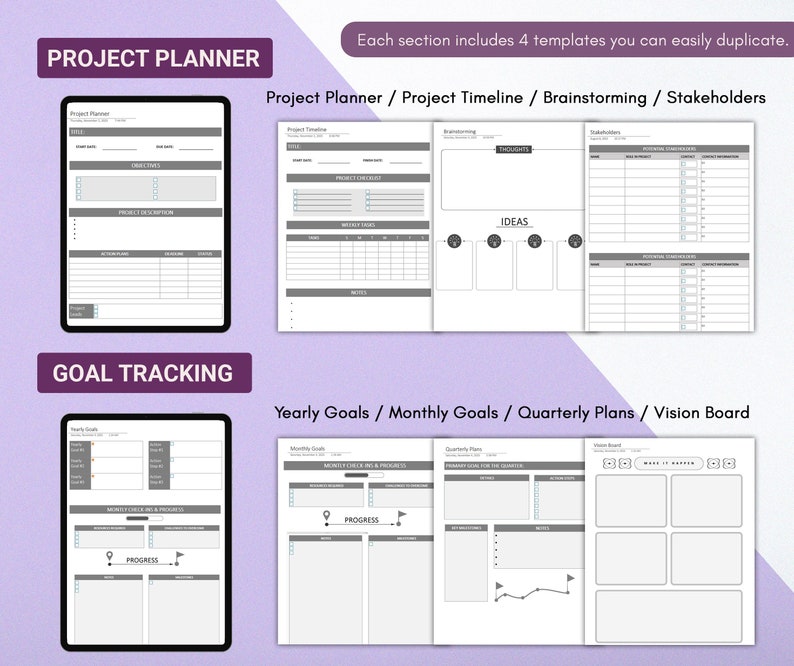 Unlock unparalleled organization and productivity with the OneNote Template 2024, designed to elevate your planning game with chic aesthetics and customizable features for a personalized touch.