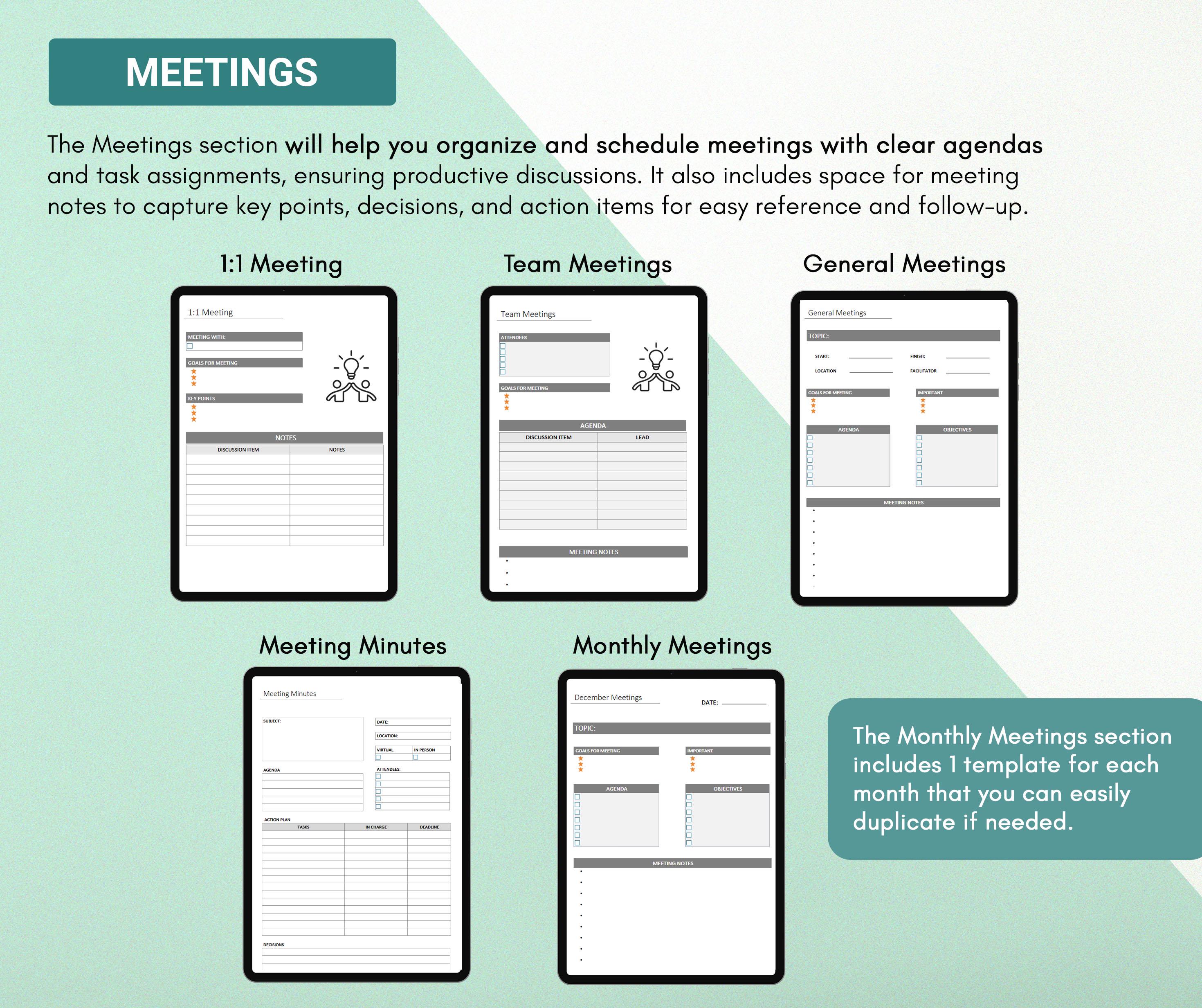 Onenote Project Planner Template: Project Management, Task & Goal ...