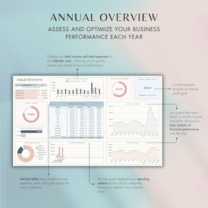 See your entire year at a glance! Analyze income, expenses, and profit trends across months. Perfect for understanding your yearly financial progress and setting future goals.