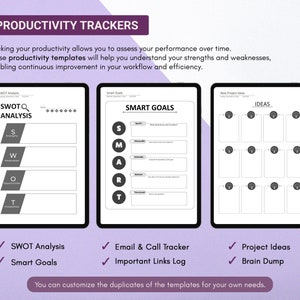 Maximize your efficiency with the OneNote Template 2024, where built-in productivity trackers empower you to effortlessly monitor your daily and weekly tasks, providing a clear roadmap to your most productive self.