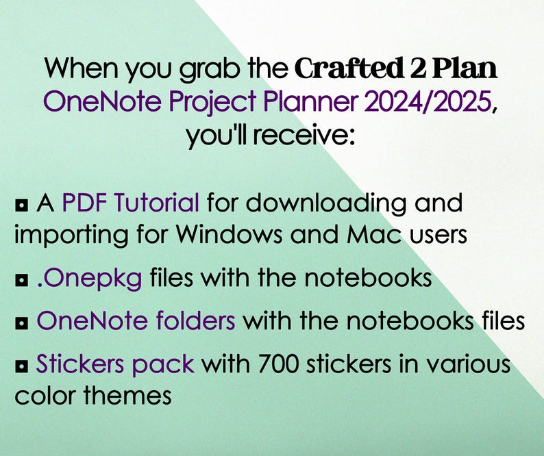 Onenote Project Planner Template: Project Management, Task & Goal ...