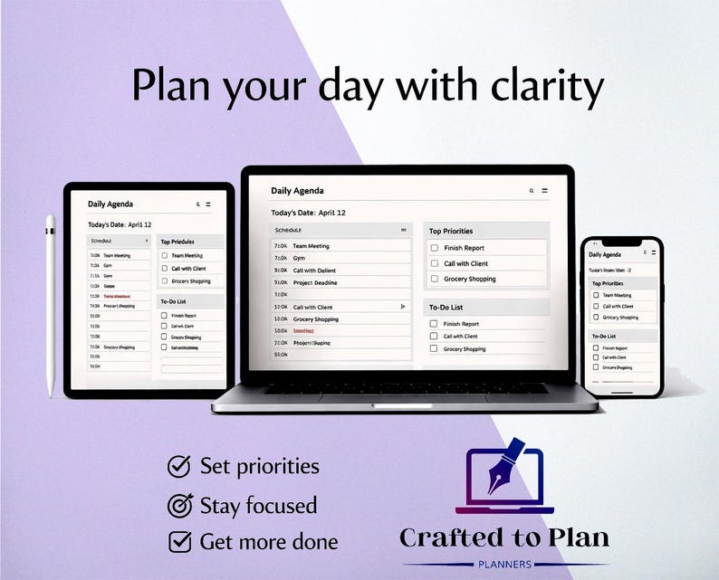 Take control of your day with this structured OneNote daily planning template. Set clear priorities, stay focused on what matters, and track your progress throughout the day. Designed to boost productivity and reduce overwhelm, it helps you stay organized and consistent while getting more done with less effort.