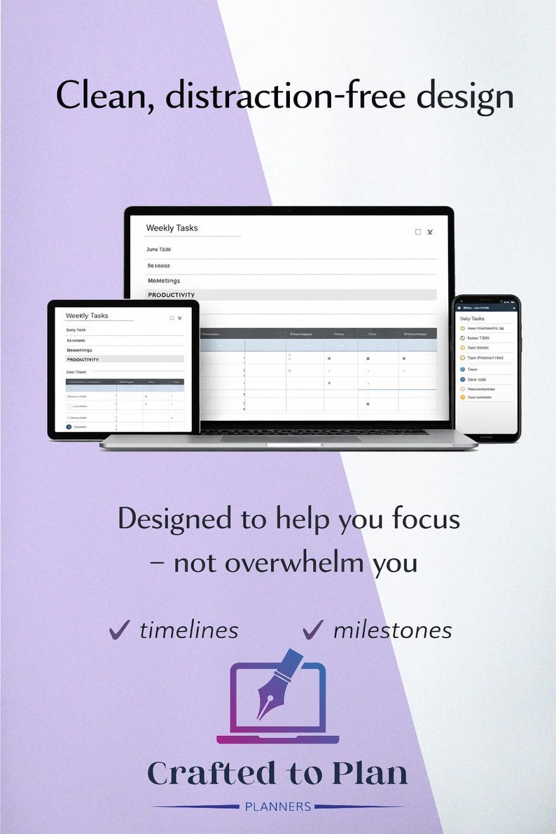 OneNote template designed for distraction-free planning and maximum clarity. This clean and structured layout helps you stay focused, organize tasks efficiently, and manage your daily workflow without feeling overwhelmed. Perfect for professionals, students, and anyone looking for a simple yet powerful digital planner that keeps everything clear, accessible, and easy to use across all devices.