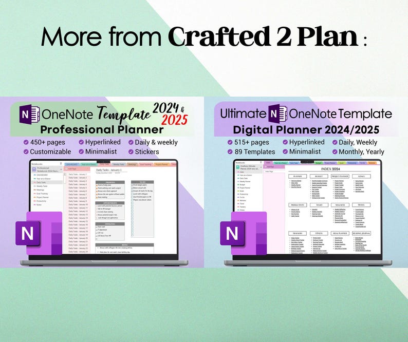 Onenote Project Planner Template: Project Management, Task & Goal ...