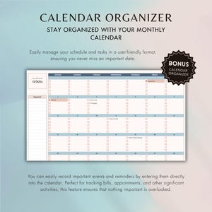 Never miss a deadline with the built-in calendar. Organize bills, tasks, and important dates. Perfect for keeping track of financial obligations and maintaining your business schedule.