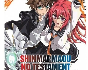 Anime DVD Shinmai Maou No Testament Season 1+2 Vol.1-22 End English Dubbed -Free  Express Shipping