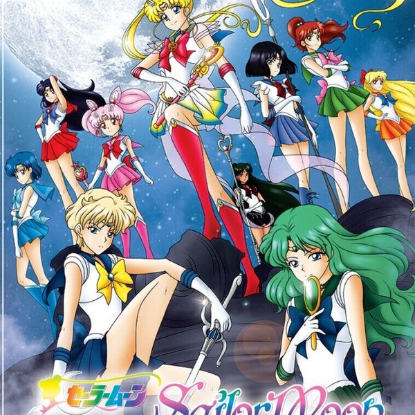 New Set Dvd Anime Sailor Moon Complete Series (Ep.1-239 End & 5 Movies)  [English Dub] + Fast Express Shipping