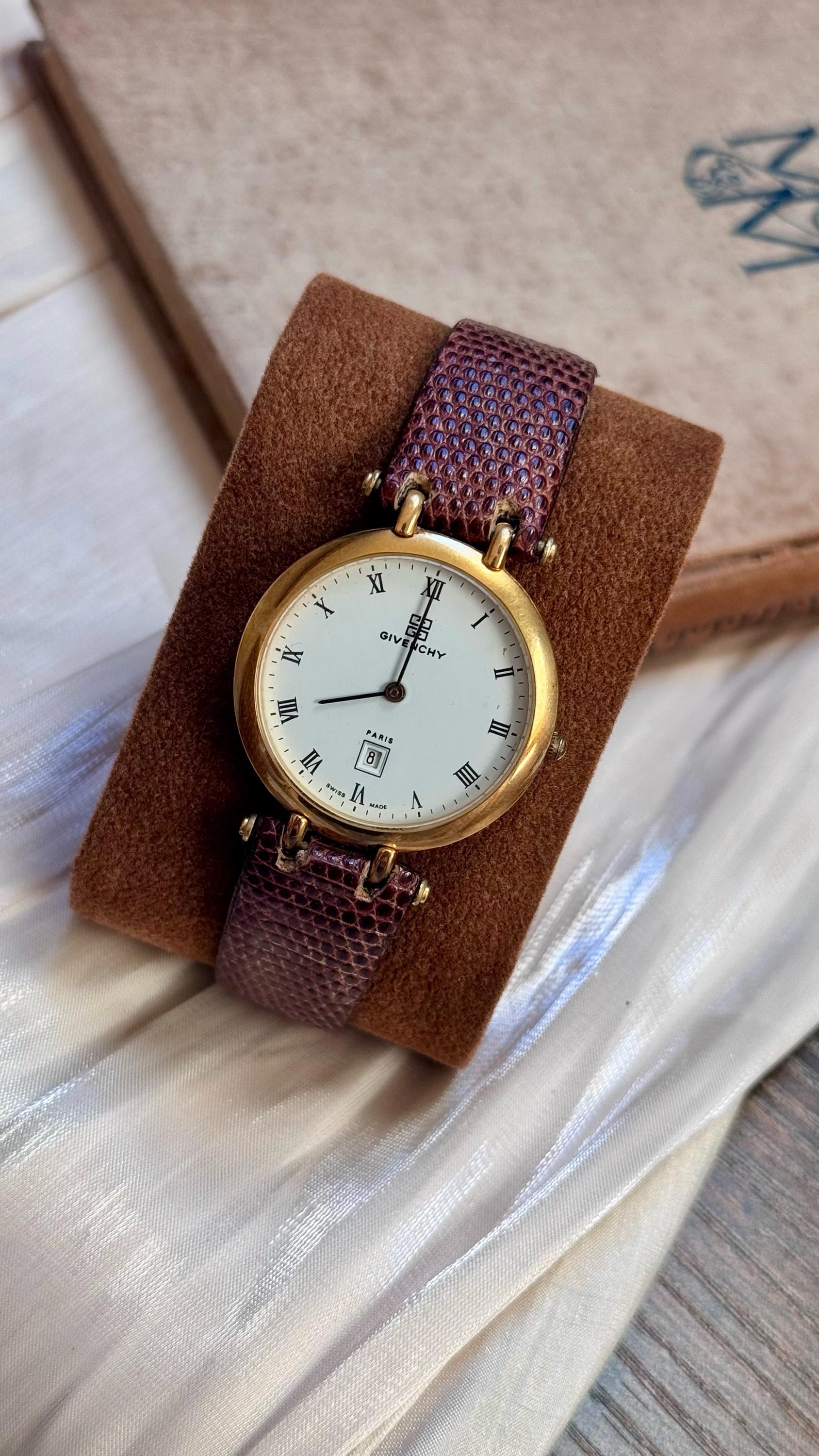 Vintage Givenchy Watches Women Leather - Etsy