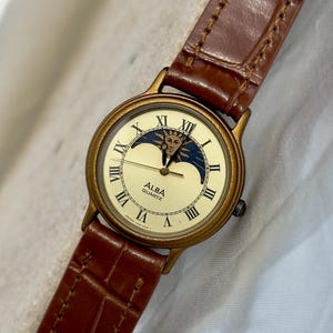 Seiko half moon watch - Etsy 日本