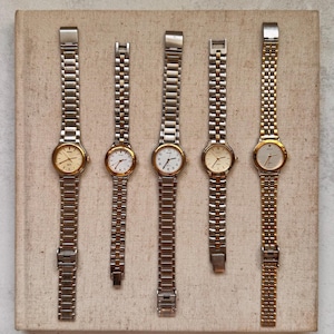 Seiko two toned vintage watches - ALL WORKING