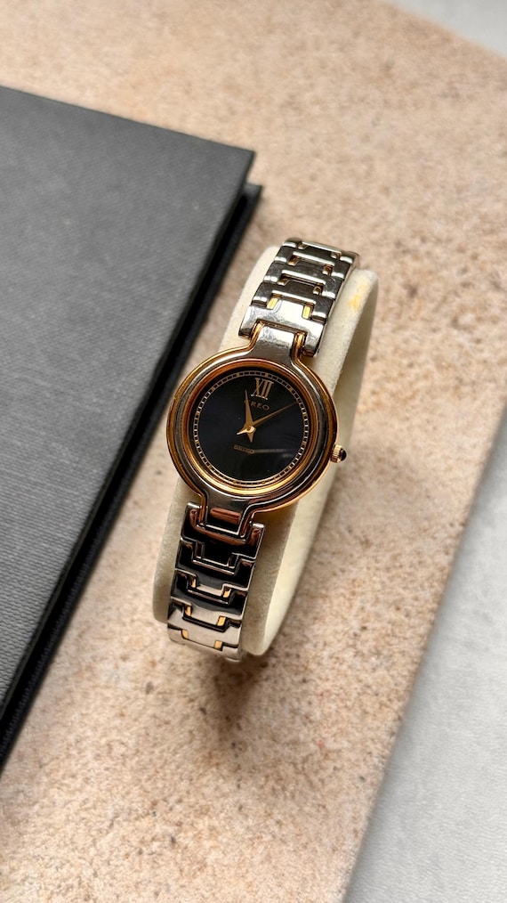 SEIKO セイコー CREO クレオ 4N20-0400 クォーツ 腕時計 Seiko creo 4n20 0400 - Gem
