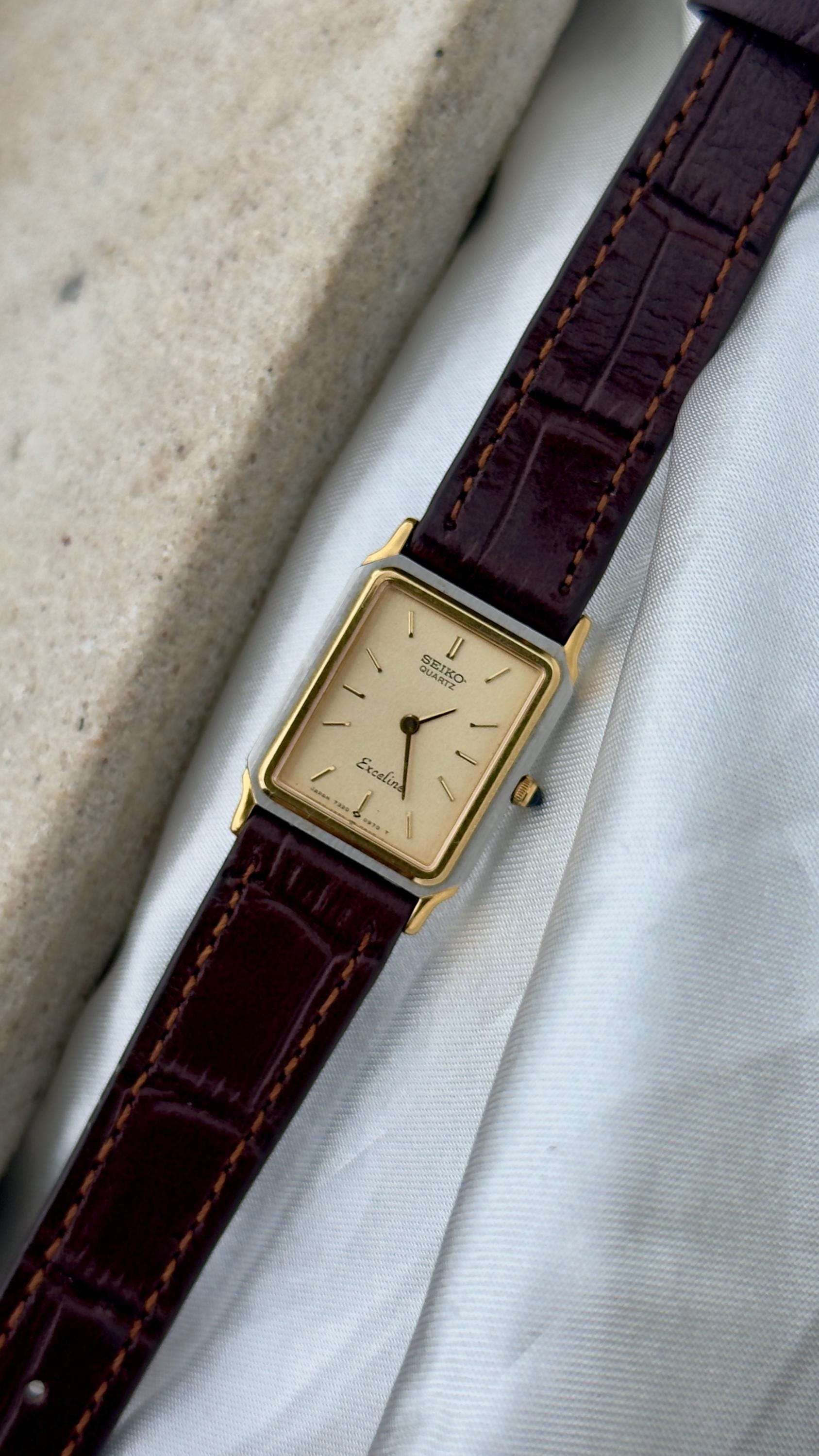 Vintage Seiko Tank Watch - Etsy