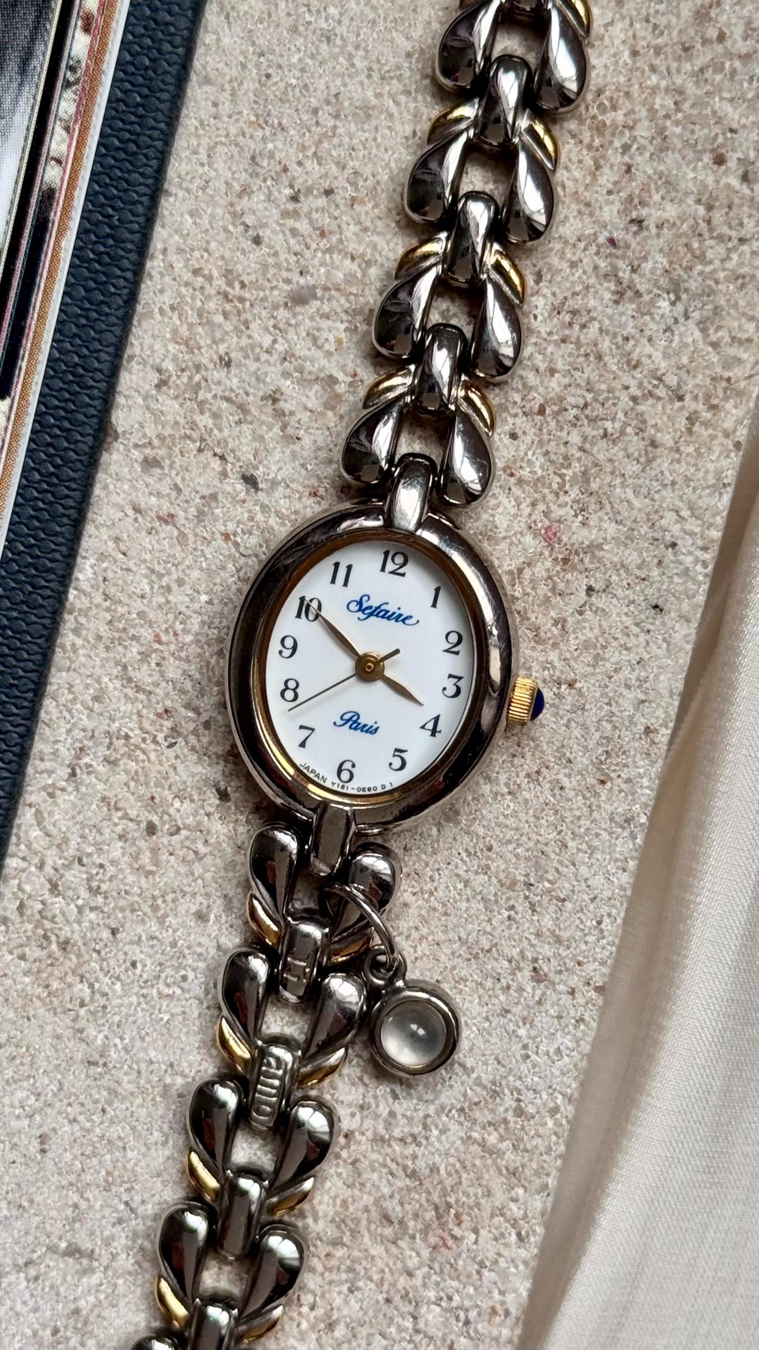 コ*ネ様 腕時計 OMAX SEIKO ALBA ゲルマニウム ブレスレットセッ Seiko Alba - Vintage Watch Sefaire Paris 1994 Collection - Etsy
