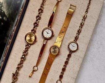 Seiko-courrèges-rotary-citizen Vintage Watches - All Working