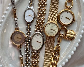 Seiko, Citizen, Noevir Vintage Watches - ALL WORKING