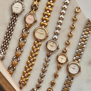 Seiko - Courrèges - Citizen vintage watches - all working - in good vintage condition