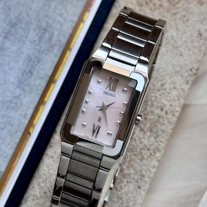 Seiko LK Vintage Watch With Pink Pearl Dial- Super Rare Find