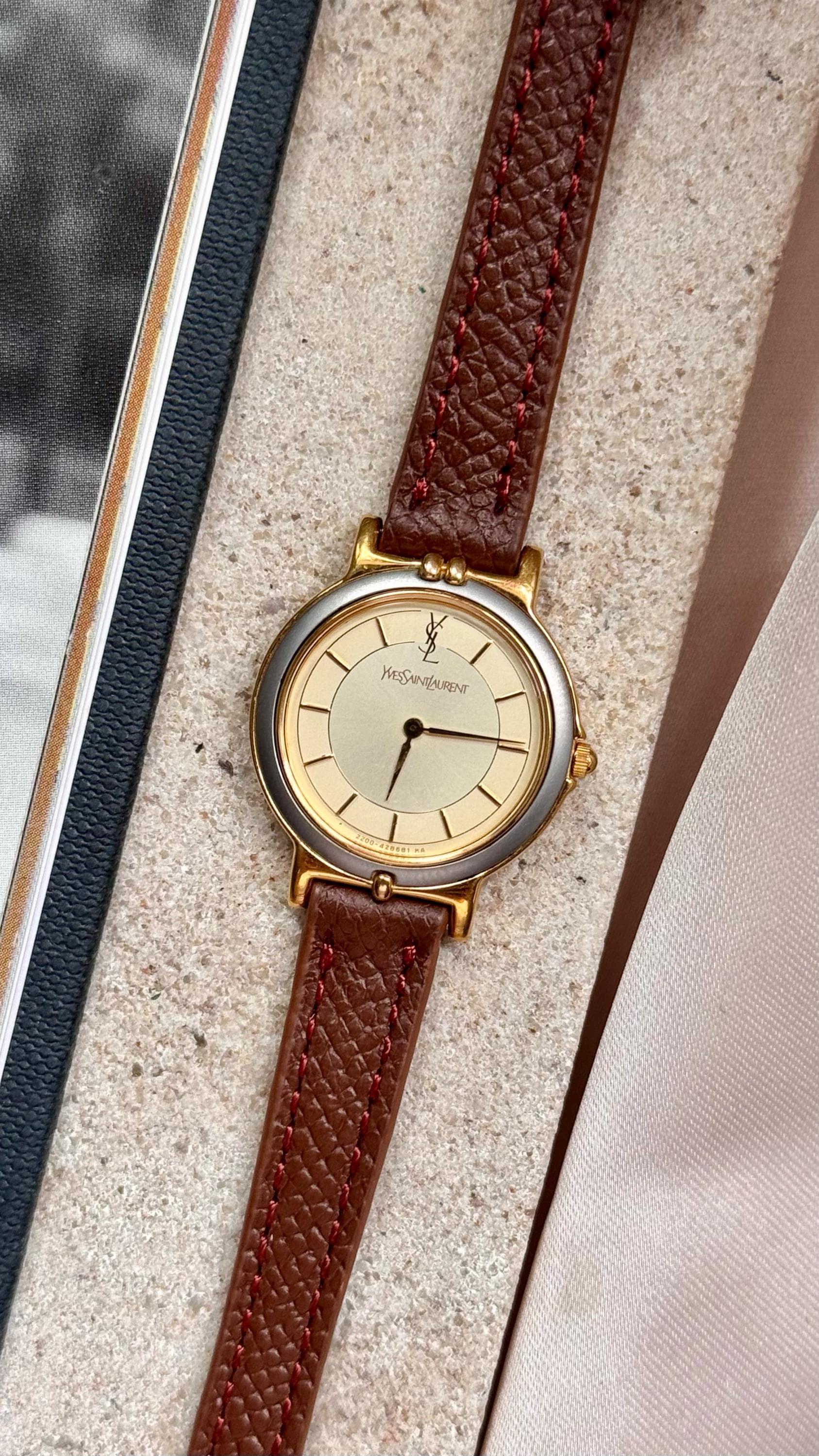 時計 yves saint lourent   watch  VINTAGE Yves Saint Laurent 40th Anniversary Vintage Heart Watch