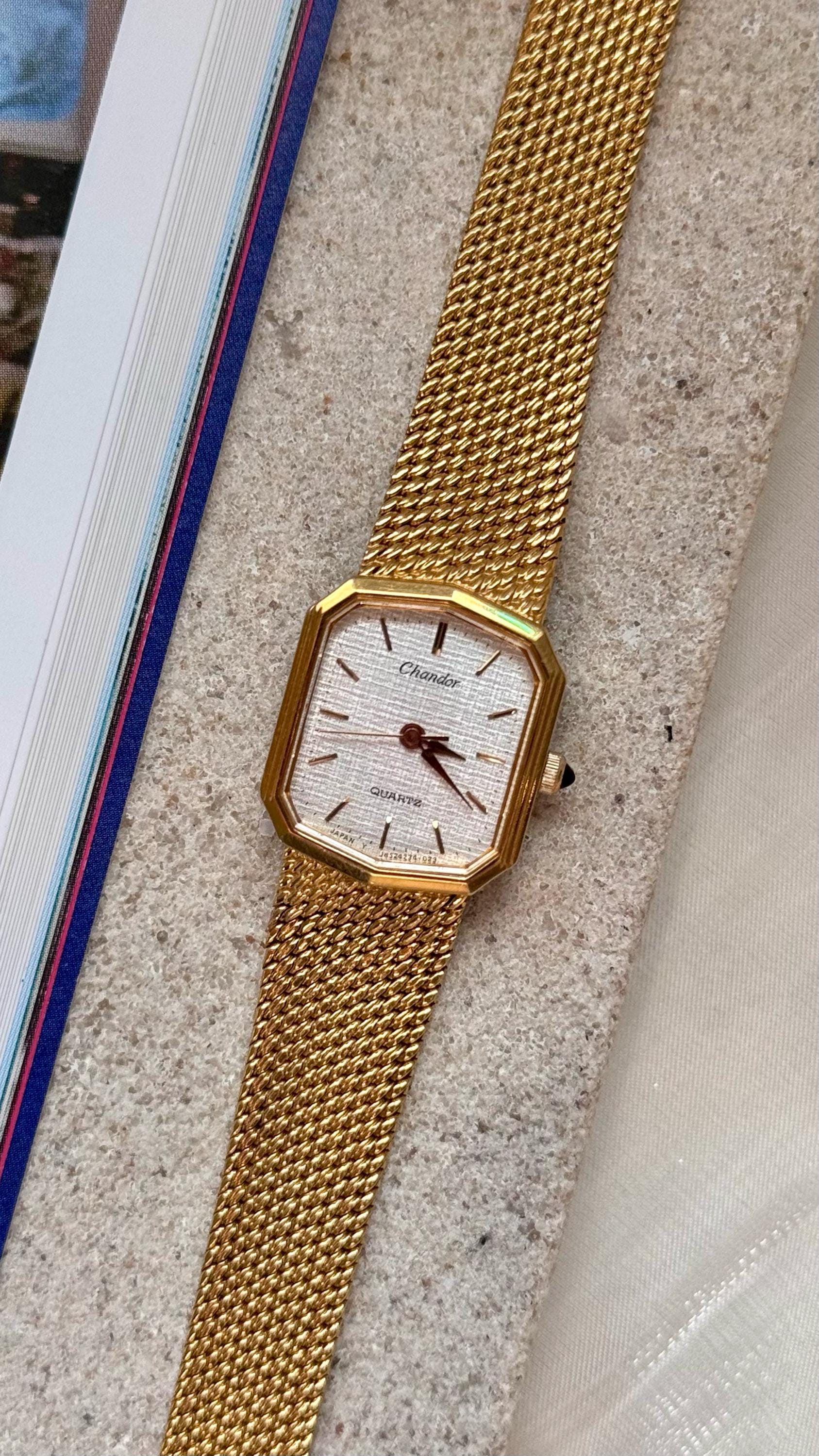 Old orient watch gold España