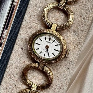 Seiko Vintage Armbanduhr mit Handaufzug - 18k vergoldet - 1976