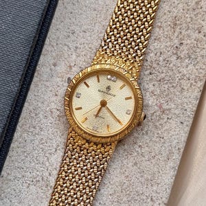 Sandoz vintage watch - gold plated Swiss made