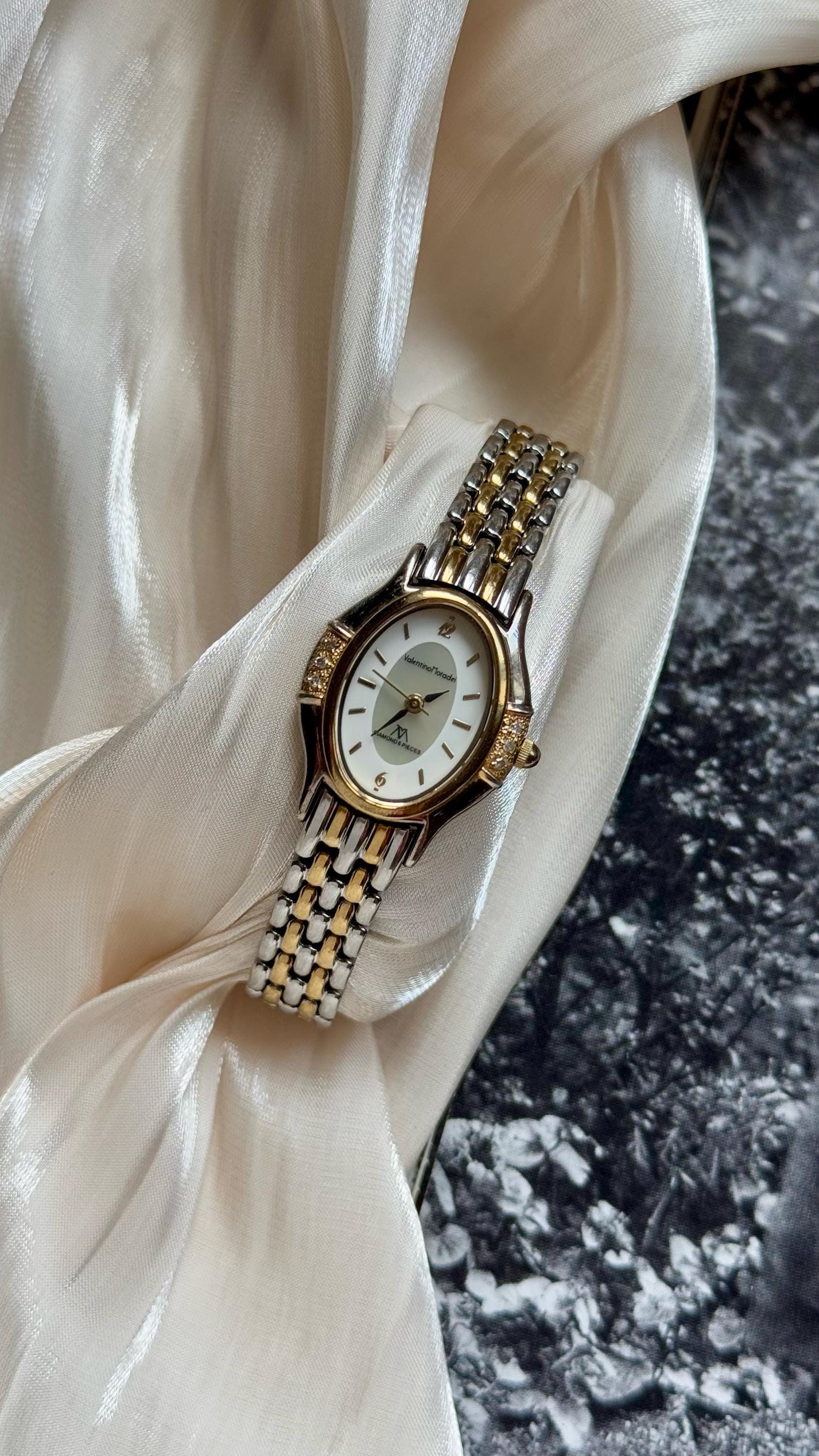 Valentino Moradei Vintage Watch - 6 Diamonds - Etsy