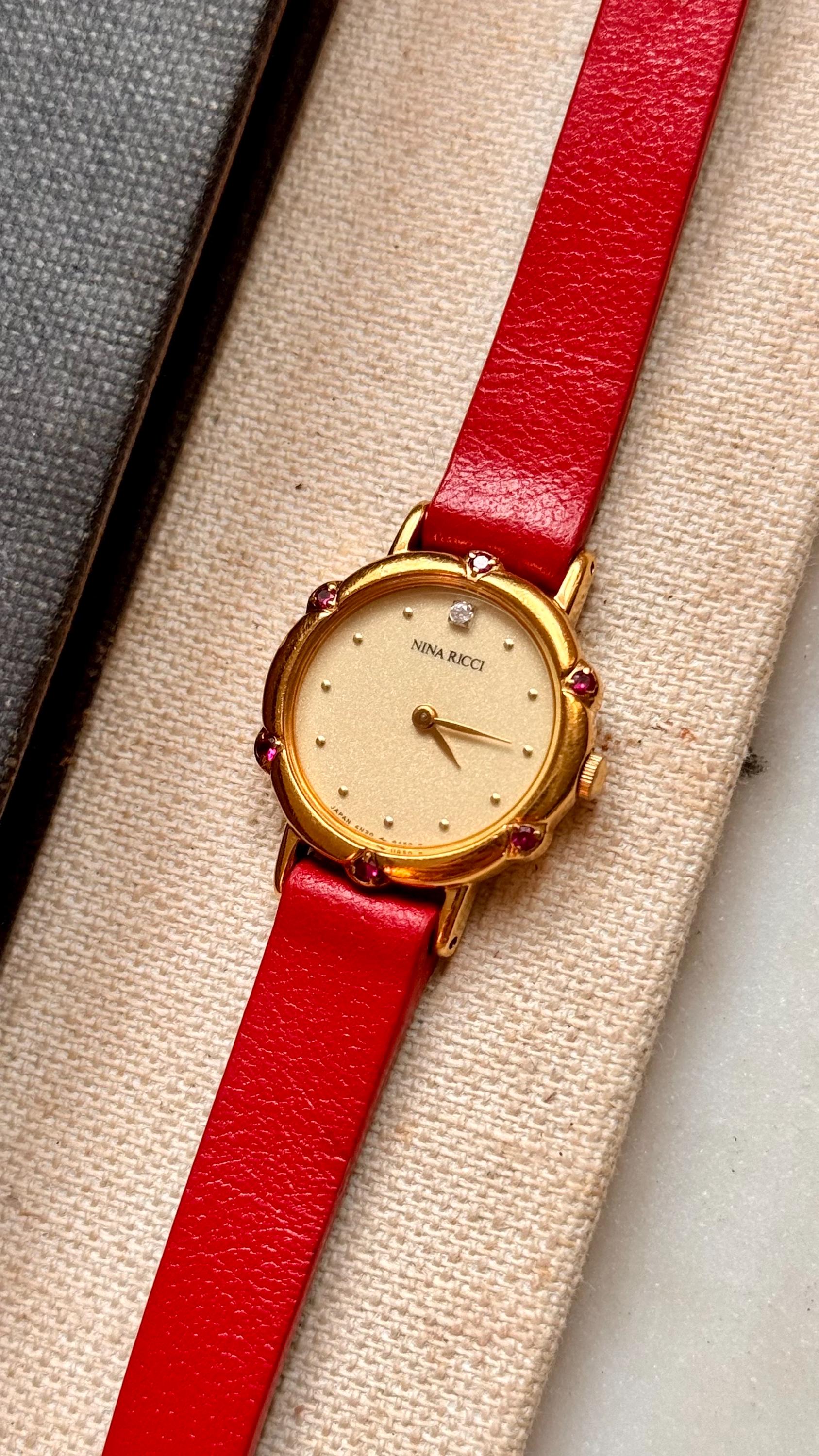 Nina ricci watches price list hot sale